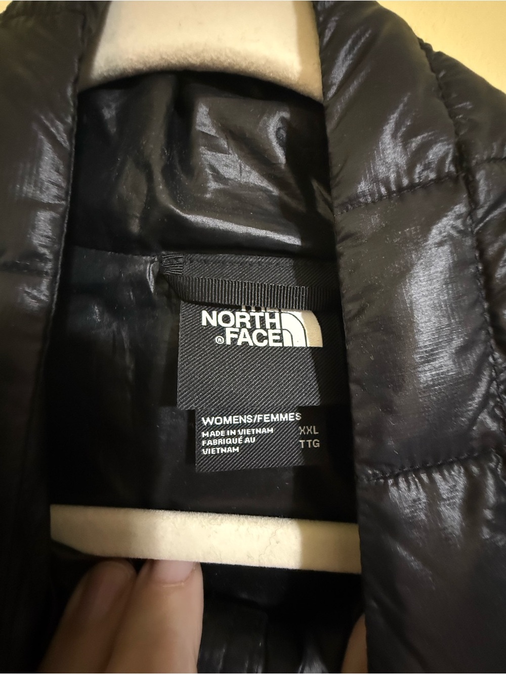 The North Face Women’s Quilted Puffer Jacket Size XXL - Picture 2 of 3